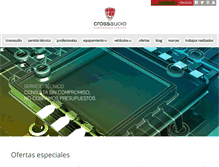 Tablet Screenshot of crossaudio.es